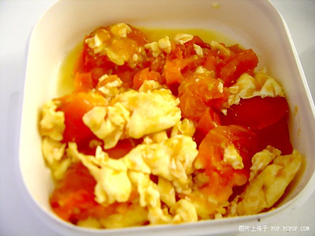 fun stir fried eggs and tomatos